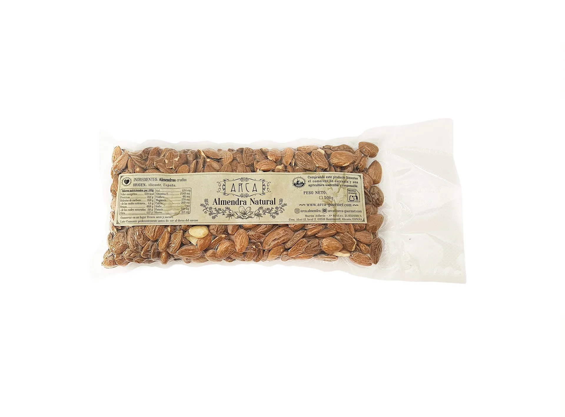 [A-101] Almendra Natural 500g