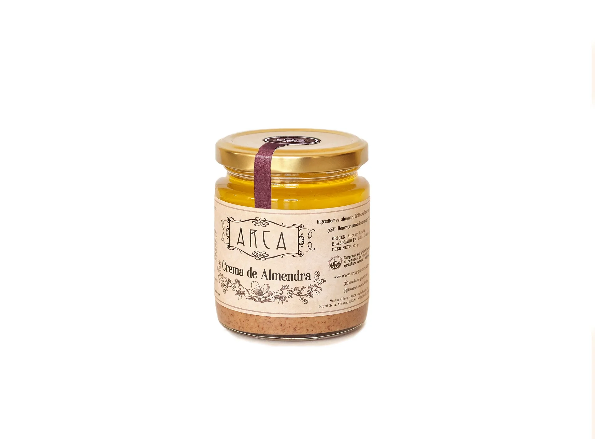 [A-111] Crema de Almendra 220g