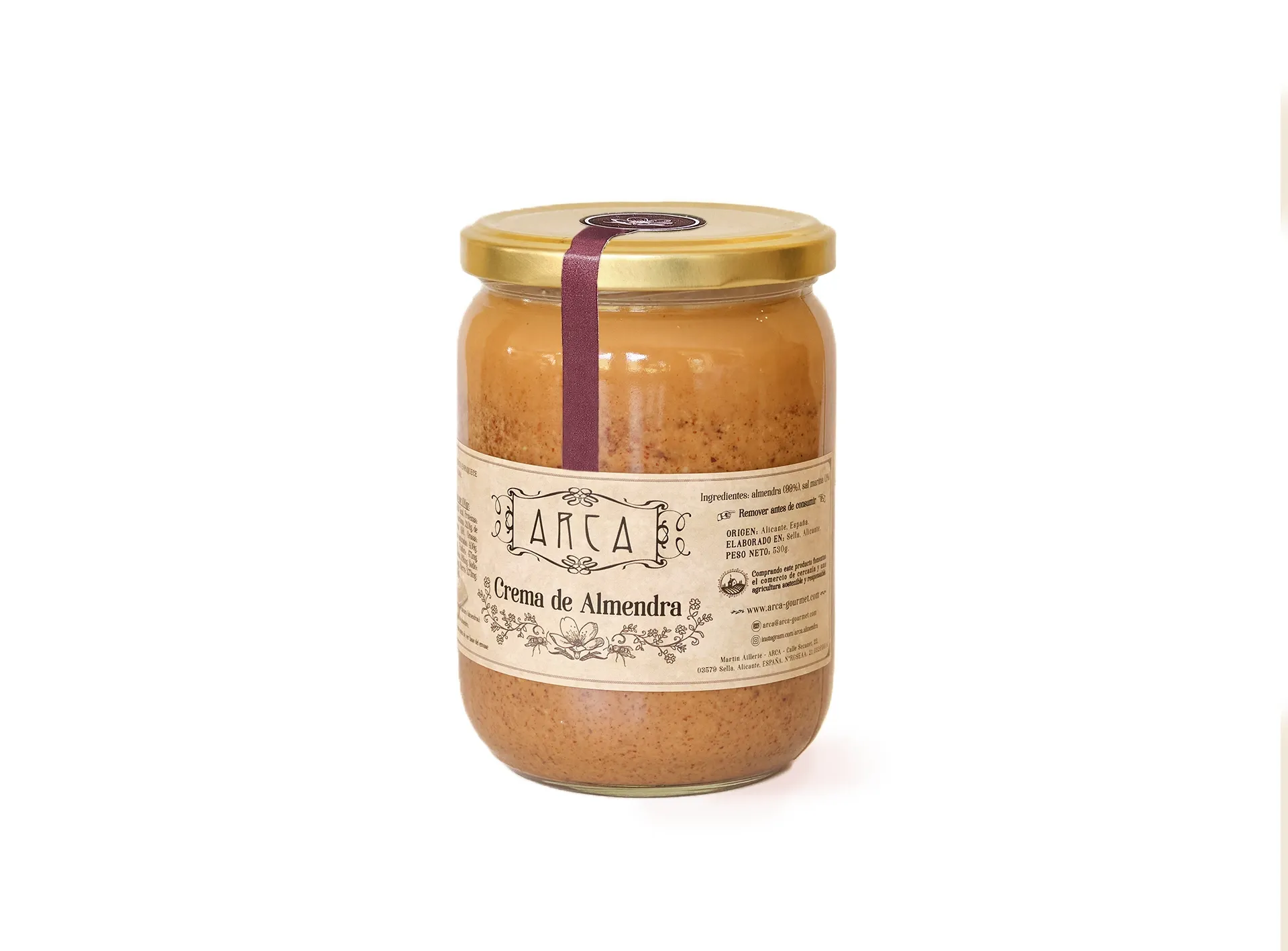 Crema de Almendra 530g