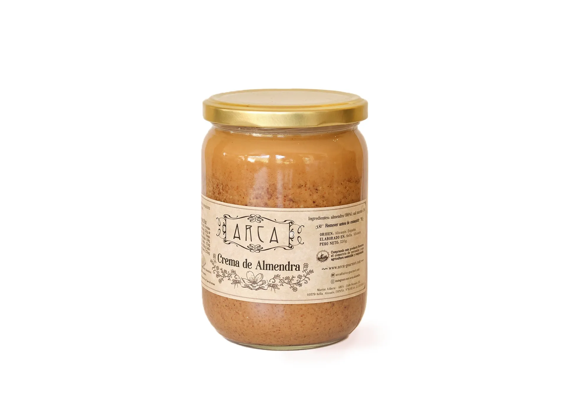 Crema de Almendra 530g