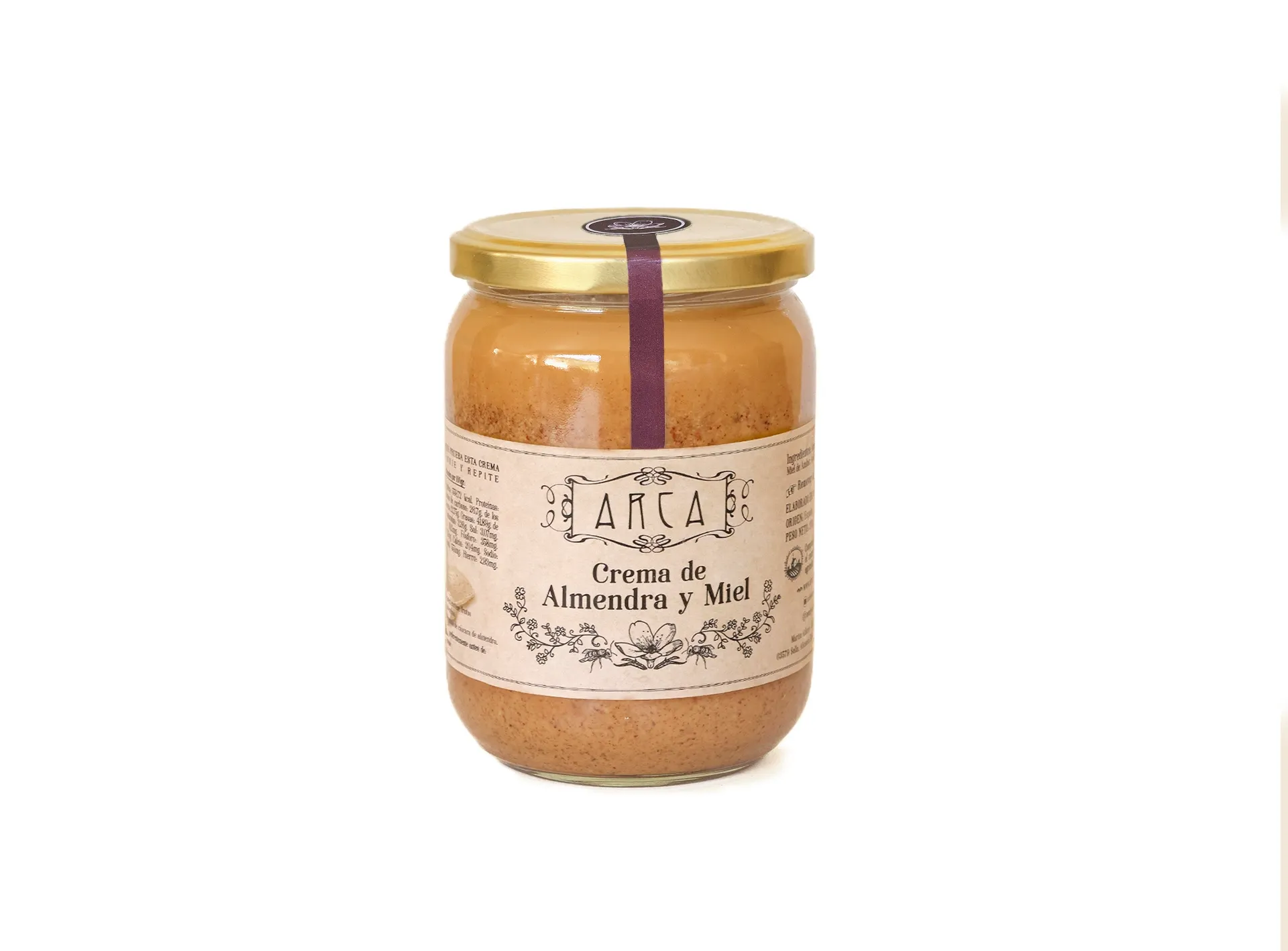 Crema de Almendra y Miel 530g
