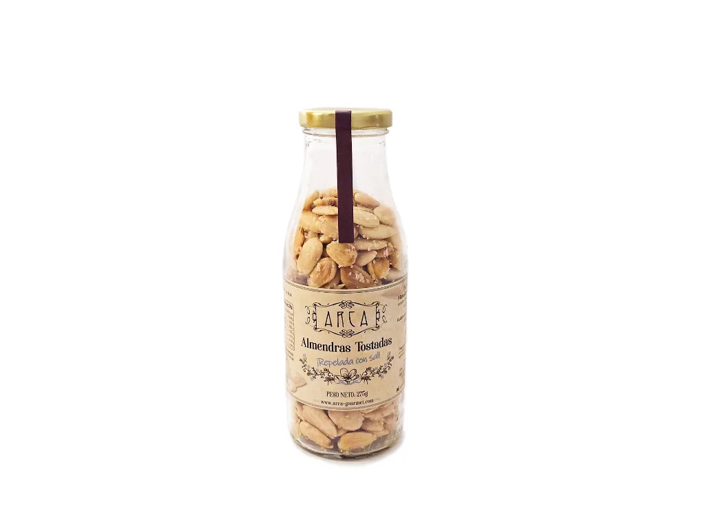 Almendras Tostadas Repeladas con Sal 275g